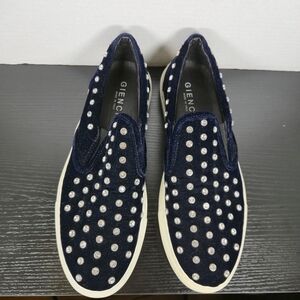 Gienchi Italian luxury brand shoes. Suede Rhinestones Size 40/ 9